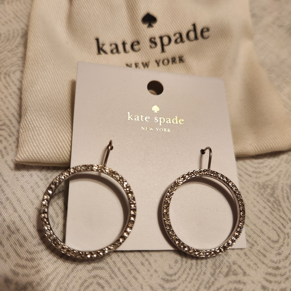 Kate Spade Silver Hoop Earrings